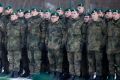 Germany soldiers prepare for deployment to Lithuania. NATO countries need to increase defence spending to combat Trump ...