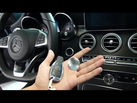 New Mercedes Benz - Tips and Tricks - Features Key fob C Class