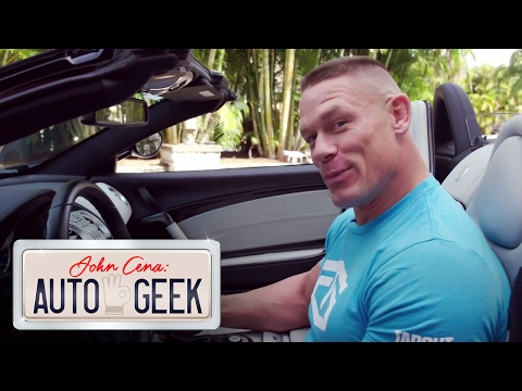 John Cena's supercharged Mercedes-Benz Roadster screams DARTH VADER! - John Cena: Auto Geek