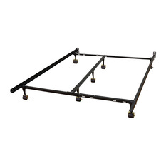 Vick's Great Deals - Universal Heavy-Duty Adjustable Twin, Full, Queen, King Size Metal Bed Frame - Bed Frames