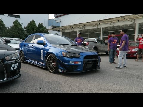 LGTC Mitsubishi Lancer GT Club Malaysia Mega Gathering 2016 | TRIAL VLOG #053