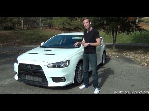 Review: 2013 Mitsubishi Lancer Evolution X GSR