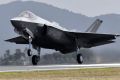 Australia's newest warplane, the F-35 Joint Strike Fighter arrives at the Australian international Air Show at Avalon. ...