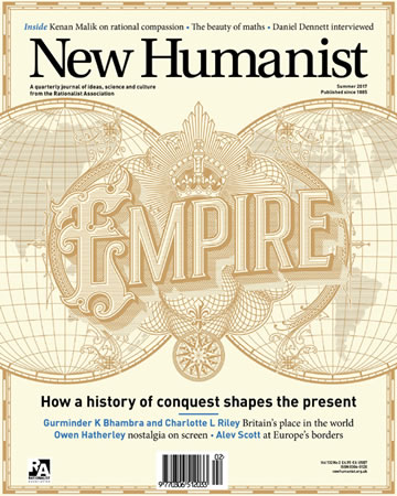 Cover of the latest issue of New Humanist