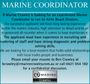 Marine Coordinator