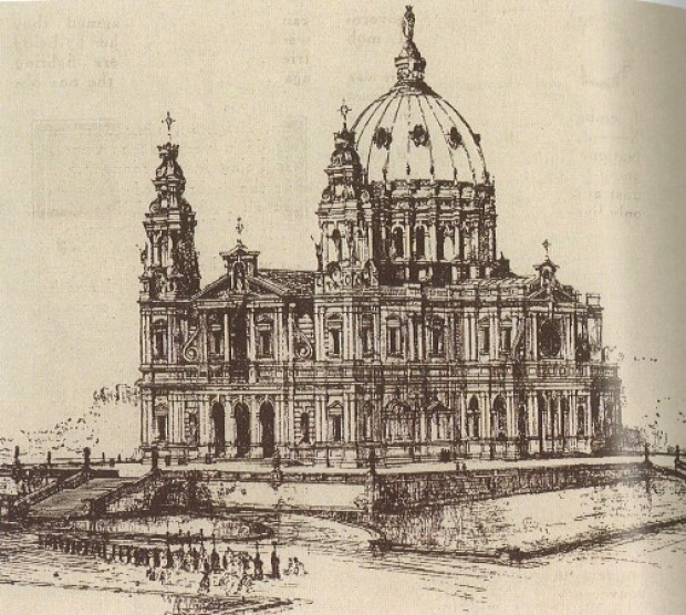 The proposed Holy Name Cathedral in Brisbane.