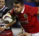 WHANGAREI, NEW ZEALAND - JUNE 03: Rhys Webb of the British & Irish Lions is hauled down short of the tryline during the ...