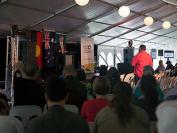 Delegates listen to the opening address at the National Native Title conference 2014