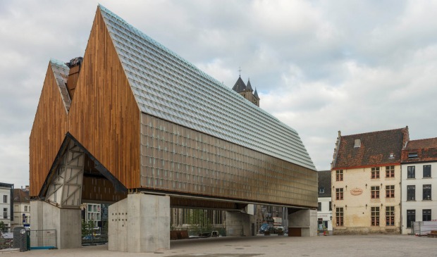 The award-winning Ghent City Pavilion defies easy description and points the city firmly into the future. 