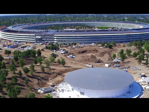 Apple's massive, glitzy new headquarters