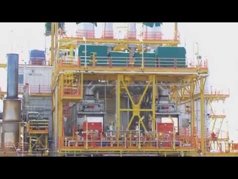 Siemens Power Generation Module - Shell Champion-7 Exploration Platform