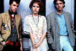 From different sides of the tracks  
 In "Pretty in Pink," working-class high school student Andie (Molly Ringwald) pines away for Blane (Andrew McCarthy), who's rich and preppy (as indicated by his blazers and collared shirts). Needless to say, stereotypes are broken and tracks are crossed, making this '80s favorite a classic class division romance.  
 On a side note, it's also a good example of unrequited love.  Poor, sweet Duckie. (Paramount Pictures/Getty Images)