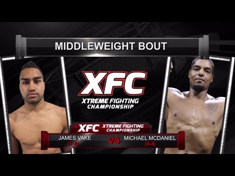 XFC28 James Vake vs Michael McDaniel