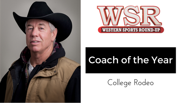 Del Nose wins college rodeo "coach of the year".