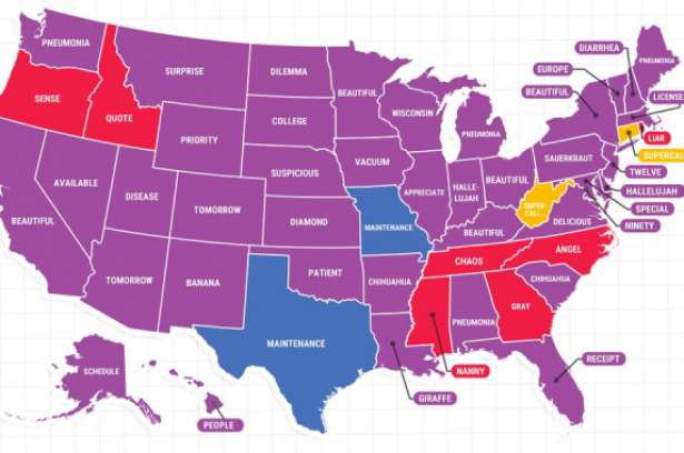 Google shares the most misspelled words in the country, then misspells a word.