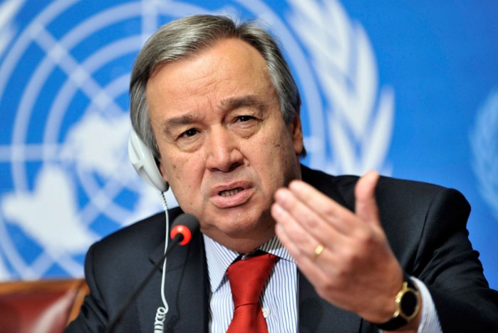 New UN chief Guterres pledges to make 2017 'a year for peace'