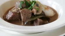 Beef bourguignon