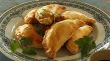 Beef empanadas.