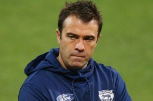 Cats coach Chris Scott is unhappy with the one-match ban handed to forward Tom Hawkins.