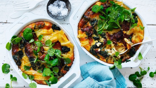 Jill Dupleix's mac 'n' cheese frittata.