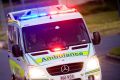 An ambulance was attacked in Cairns on Saturday.