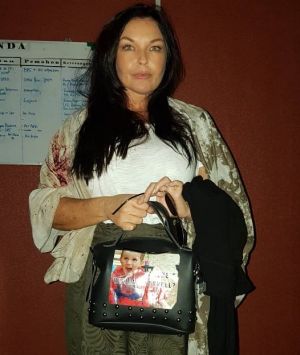 Schapelle Corby at the airport in Denpasar.