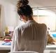 Young businesswoman at her desk in home studio. EMBARGOED FOR SUNDAY LIFE, JUNE 4/17 ISSUE. cr: Stocksy (no archiving) ...