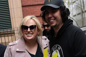 Rebel Wilson arrives at the Supreme Court in Melbourne on Monday.