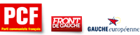 PCF Front de Gauche Gauche européenne