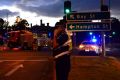 The Nepean Highway at Brighton was closed as the siege unfolded.