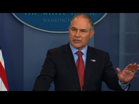 EPA chief: US has nothing to apologize for