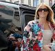 FILE  - In this Friday, May 26, 2017 file photo, US first lady Melania Trump steps out of a car as she arrives at ...