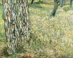 Tree Trunks in the Grass, 1890