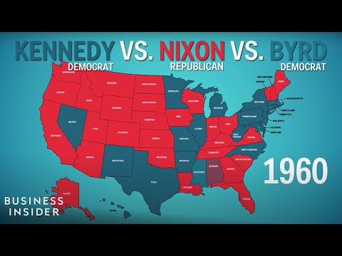 How the states voted in every presidential election