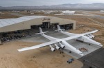 With twenty-eight wheels, six 747 jet engines, Stratolaunch, is the world's largest plane.