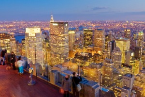 The views of Manhattan from the top of the Rockefeller Centre are hard to beat.