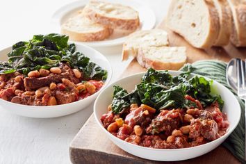 Beef and bean casserole