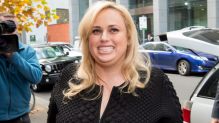 Rebel Wilson arriving to the Supreme Court, Melbourne, for her libel case against Woman's Day.