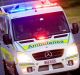 An ambulance was attacked in Cairns on Saturday.