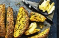 Dan Lepard's pumpkin olive and sesame loaf is lovely with soup or with dips.