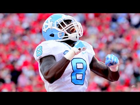 Fastest RB in College Football || North Carolina RB TJ Logan Career Highlights ᴴᴰ