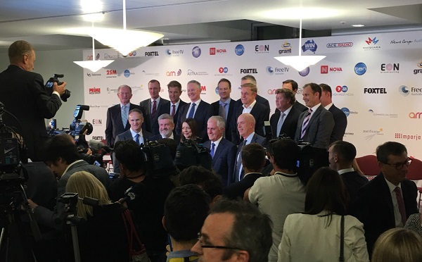 Media execs gather in Canberra for a government love-in