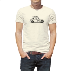 Surfing Beetle on the Side T-Shirt 