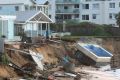 Houses at Collaroy Beach took the brunt of last June's powerful storm.