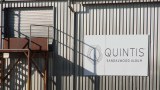 Quintis sign on the sign of a shed in Kununurra, WA