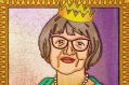 If Margaret Court had had her portrait painted by Rolf Harris.