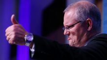 Treasurer Scott Morrison is expected to address the latest figures on Wednesday morning. 