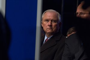 Washington, D.C., 13, May 2017. During the 29th annual Candlelight Vigil the names of the offer’s who were killed in the line of duty were read aloud as candles were lit by the thousands in attendance. U.S. Attorney General Jeff Sessions and Secretary of the Department of Homeland Security John Kelly spoke on the sacrifice made by law these law enforcement officers and the importance of officer safety