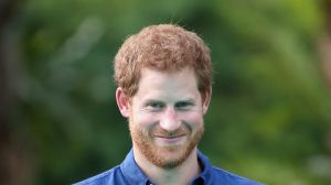 SINGAPORE - JUNE 04: Prince Harry watches a martial arts demonstration at Jamiyah Singapore on the first day of a two ...