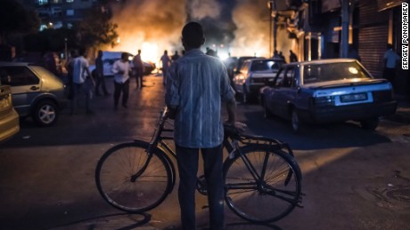 in Damascus, Saturday August 24, 2013. (Photo by Sergey Ponomarev)